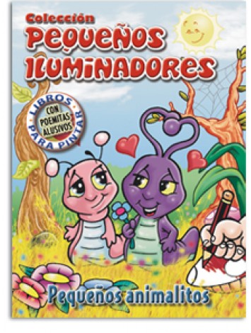 LIBROS PEQUEÑOS ILUMINADORES x10