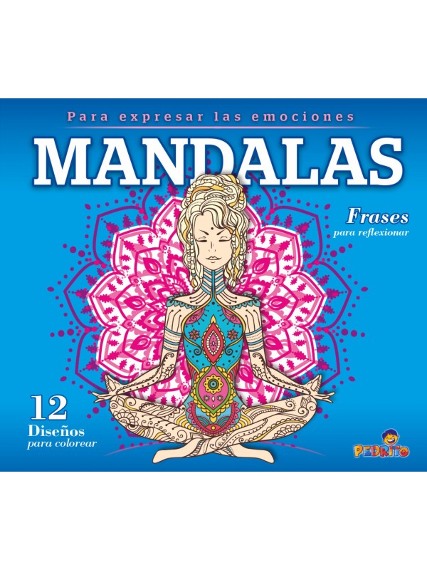 LIBROS PARA COLOREAR MANDALAS SURTIDOS x10