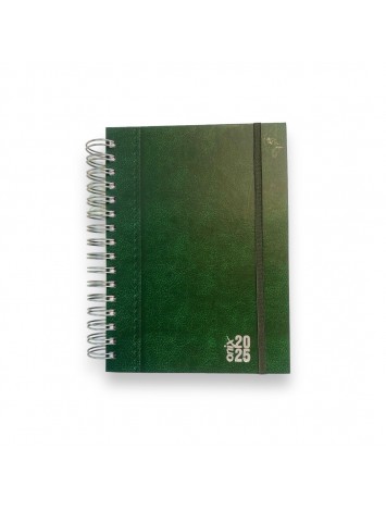 AGENDA 2025 16x22 ESPIRAL UOMO COLORS DIARIA