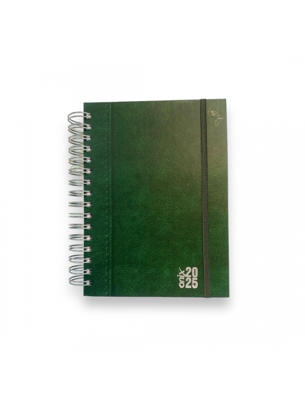 AGENDA 2025 16x22 ESPIRAL UOMO COLORS DIARIA