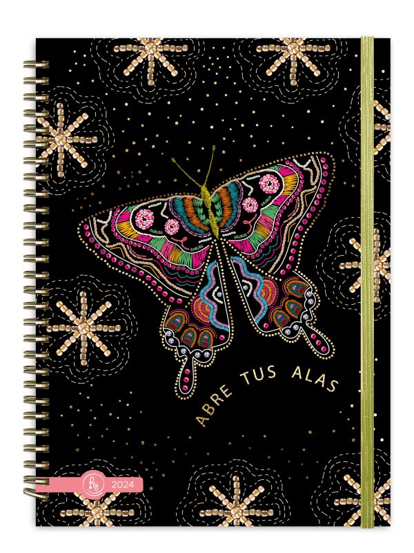 AGENDA RY 15x21 ECO CHIC 2 DIAS POR PAGINA  2024