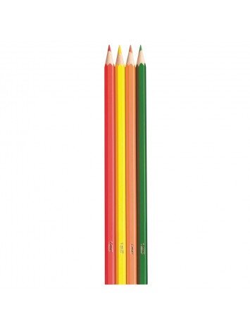 LAPICES DE COLORES BIC EVOLUTION COLORIN x12 LARGOS