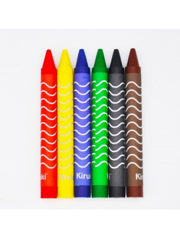 CRAYONES x6 JUMBO KIRUKI