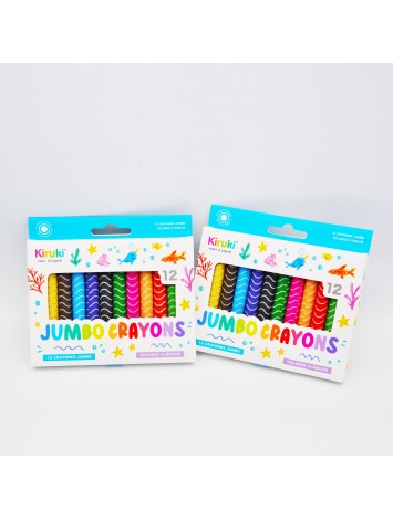 CRAYONES x12 JUMBO KIRUKI