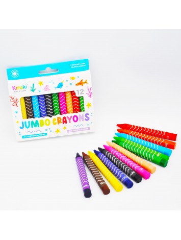 CRAYONES x12 JUMBO KIRUKI