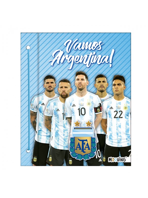 CARPETA CON CORDON N°3 AFA SELECCION