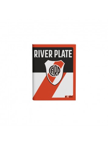 CUADERNO TAPA FLEXIBLE RIVER PLATE x48 HOJAS