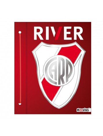 CARPETA CON CORDON N°3 RIVER PLATE