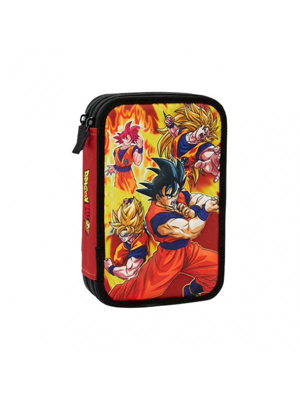 CARTUCHERA 2 PISOS DRAGON BALL