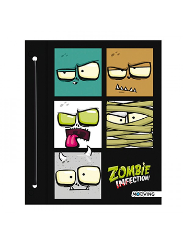 CARPETA CON CORDON N°3 ZOMBIE INFECTION