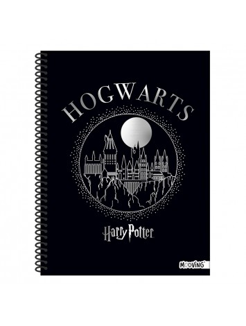 CUADERNO 29,7 UNIVERSITARIO HARRY POTTER x80 HOJAS