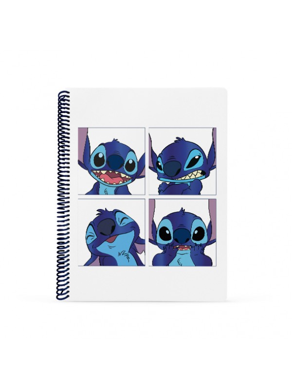 CUADERNO 29,7 UNIVERSITARIO STITCH x 80 HOJAS