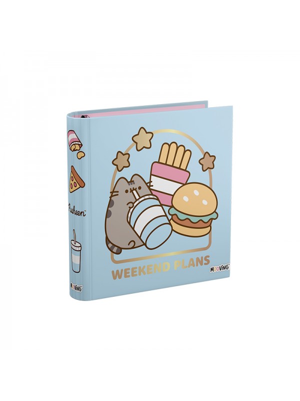 CARPETA ESCOLAR 3x40 PUSHEEN