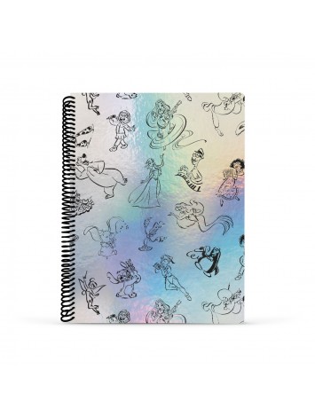 CUADERNO 29,7 UNIVERSITARIO DISNEY 100 AÑOS x 80 HOJAS