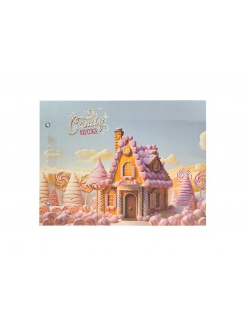 CARPETA CON CORDON N°5 REXON HOLOGLITTER CANDY TOWN