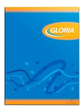 CUADERNO TAPA FLEXIBLE GLORIA x24 HOJAS RAYADO