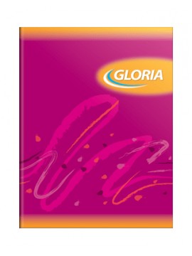 CUADERNO TAPA FLEXIBLE GLORIA x84 HOJAS RAYADO