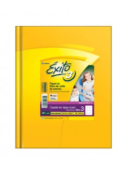 CUADERNO TAPA DURA EXITO x48 HOJAS CUADRICULADO