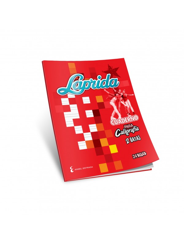 CUADERNO LAPRIDA CALIGRAFIA 2 RAYAS