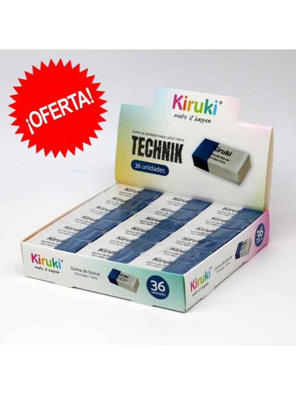 GOMA KIRUKI TECHNIK LAPIZ/TINTA x36