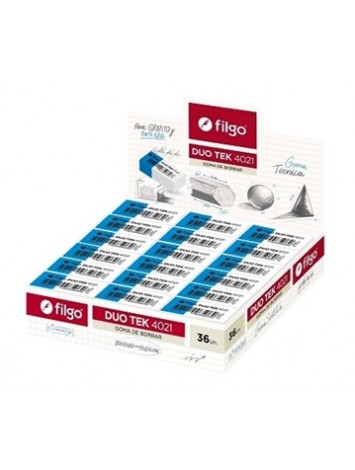 x36 GOMA LAPIZ/TINTA FILGO TEK 4021