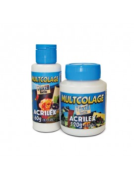 MULTCOLAGE TEXTIL 60G ACRILEX