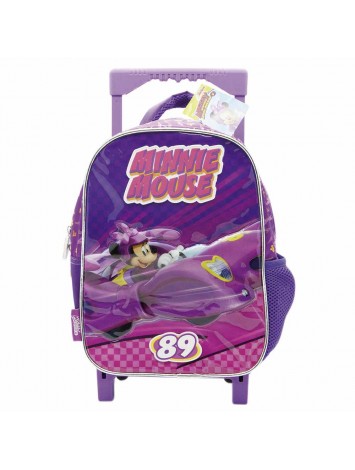 KM811 MOCHILA 12" CON CARRO MINNIE