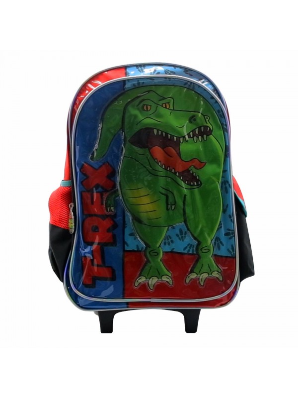 DI191 MOCHILA 18" CON CARRO MUNDO DINO