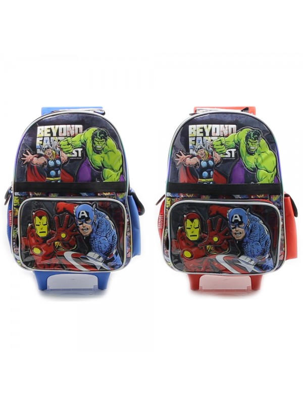 SP135 MOCHILA 16" CON CARRO AVENGERS