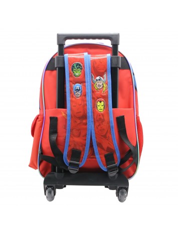 SP137 MOCHILA 16" CON CARRO AVENGERS