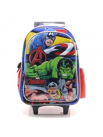 SP137 MOCHILA 16" CON CARRO AVENGERS