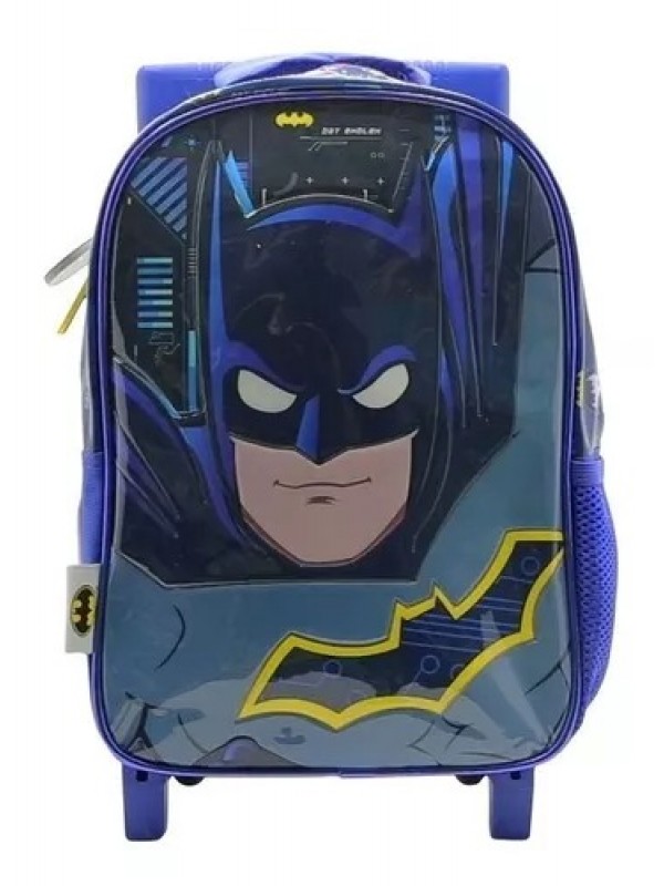 LJ300 MOCHILA 12" CON CARRO BATMAN