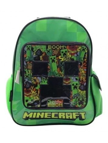 MI100 MOCHILA 16" ESPALDA MINECRAFT