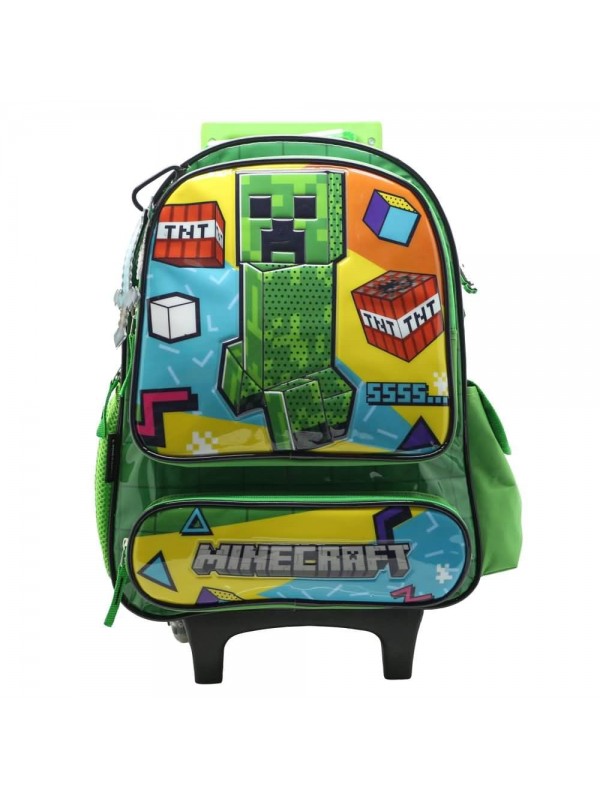 MI213 MOCHILA 16" ESPALDA MINECRAFT