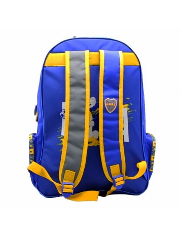 BO182 MOCHILA 18" ESPALDA BOCA JUNIORS