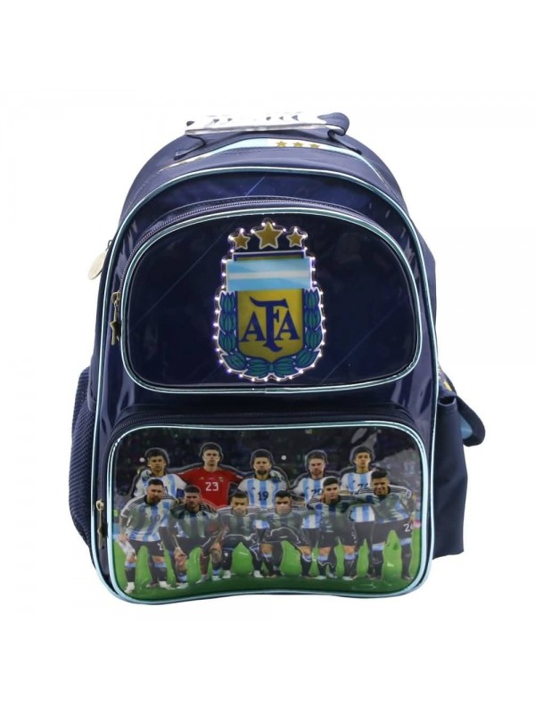 AF012 MOCHILA 16" ESPALDA CON LUZ ARGENTINA AFA