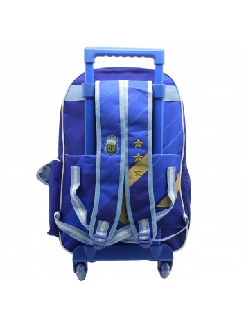 AF123 MOCHILA 18" CON CARRO ARGENTINA AFA