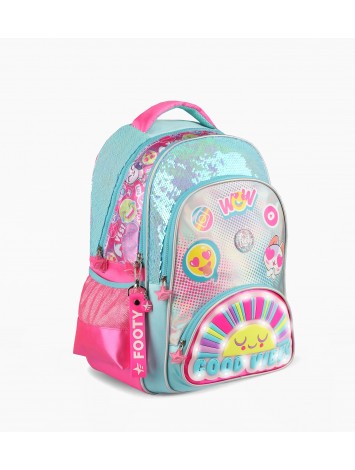 F2153 MOCHILA 18" ESPALDA FOOTY CON LED SUNSHINE