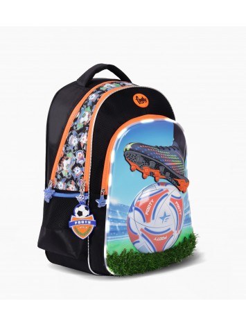 F5363 MOCHILA 18" ESPALDA FOOTY CON LED CHAMPIONS LEAGUE