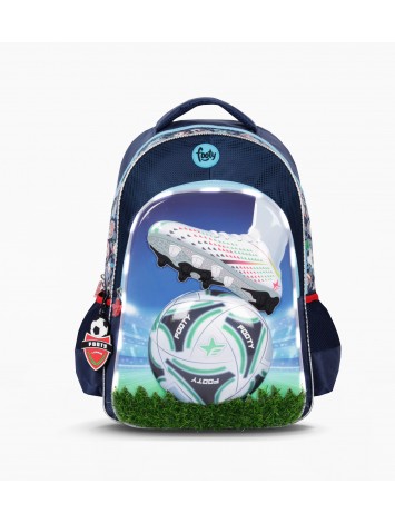 F5363 MOCHILA 18" ESPALDA FOOTY CON LED CHAMPIONS LEAGUE