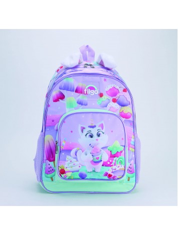 MOCHILA 18" ESPALDA AIR GATITO FILGO