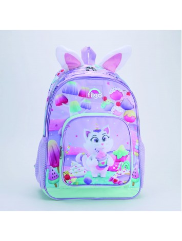 MOCHILA 18" ESPALDA AIR GATITO FILGO