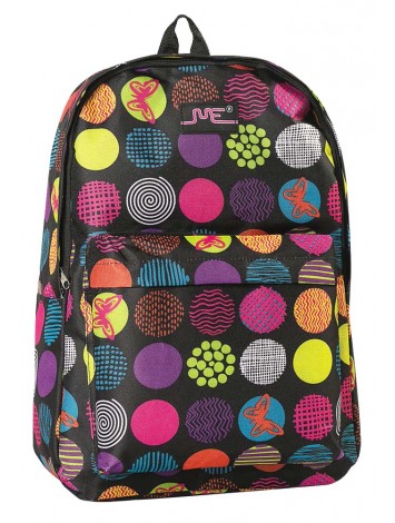 MOCHILA 17" ESPALDA ME ESTAMPADA SURTIDA