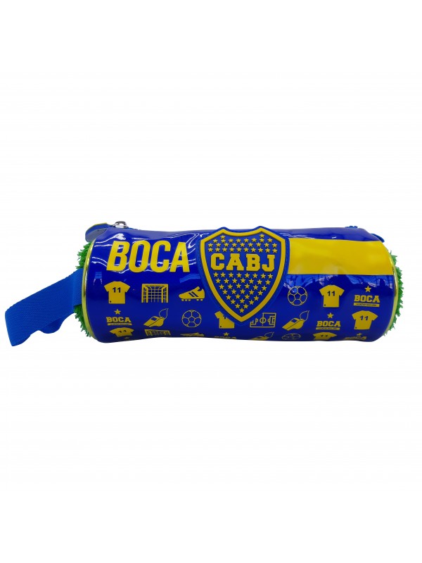 CARTUCHERA TUBO BOCA JUNIORS