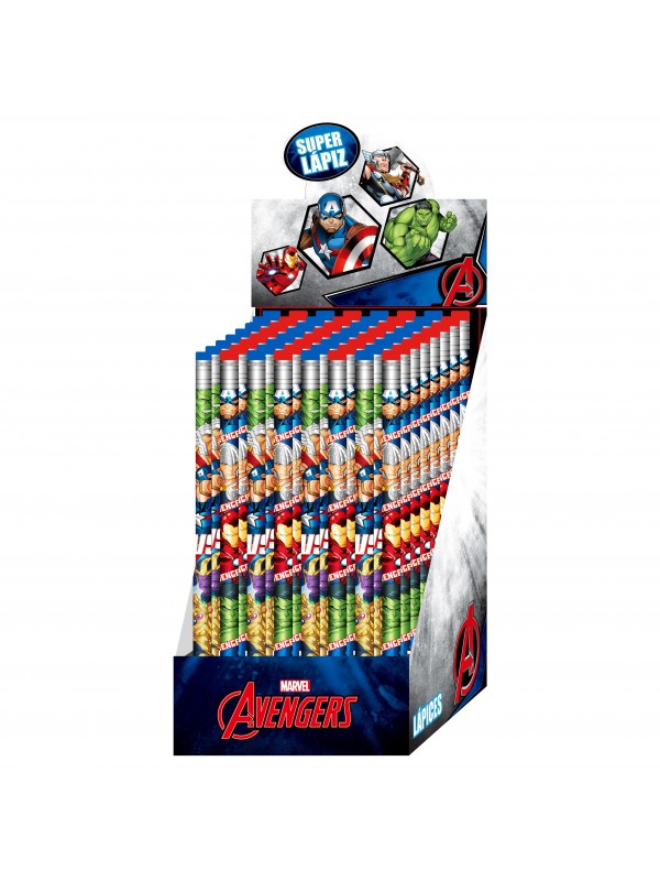 LAPIZ CON GOMA AVENGERS x64