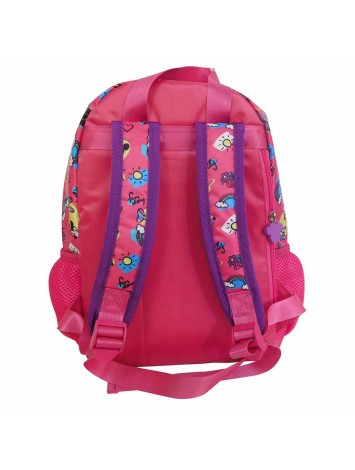 KM805 MOCHILA 12" ESPALDA CON PELUCHE MINNIE