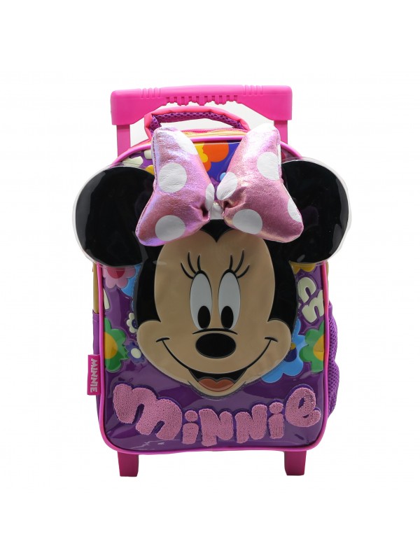 KM192 MOCHILA 12" CON CARRO MINNIE