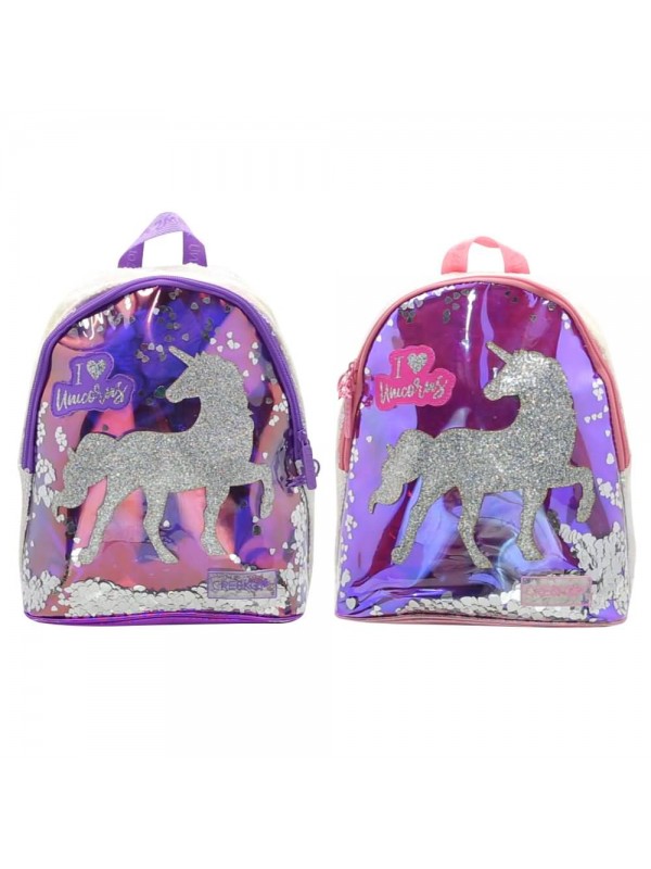 CK129 MOCHILA 12" ESPALDA UNICORNIO