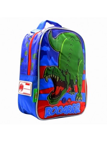 DI085 MOCHILA 12" ESPALDA MUNDO DINO