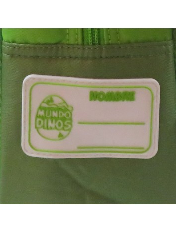 DI098 MOCHILA 12" ESPALDA MUNDO DINO